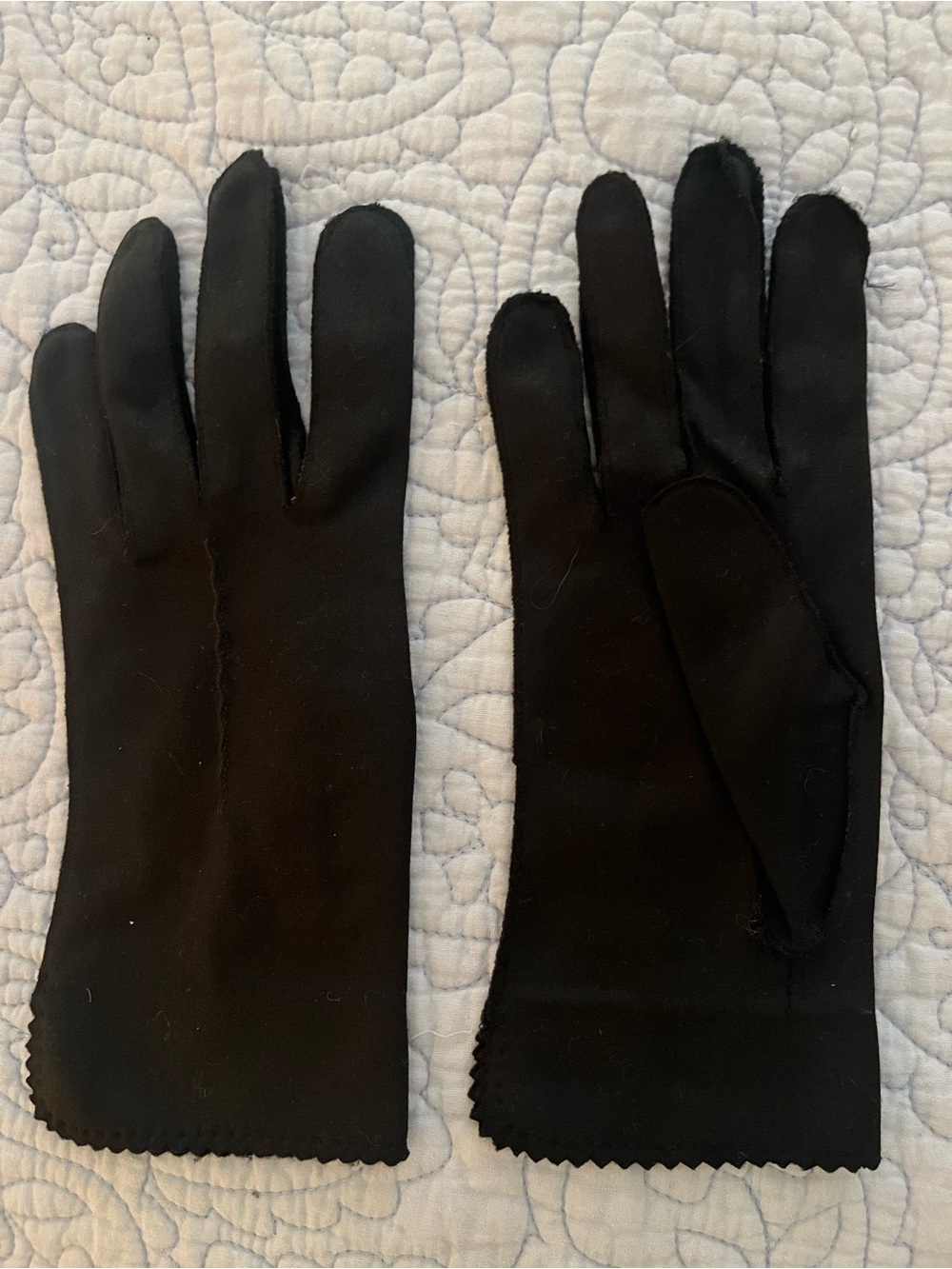 Classic Black Men's Dress Gloves - Black